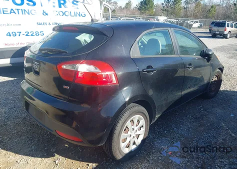 2012 Kia Rio5 Lx z USA, uszkodzony, nr VIN KNADM5A34C6068456
